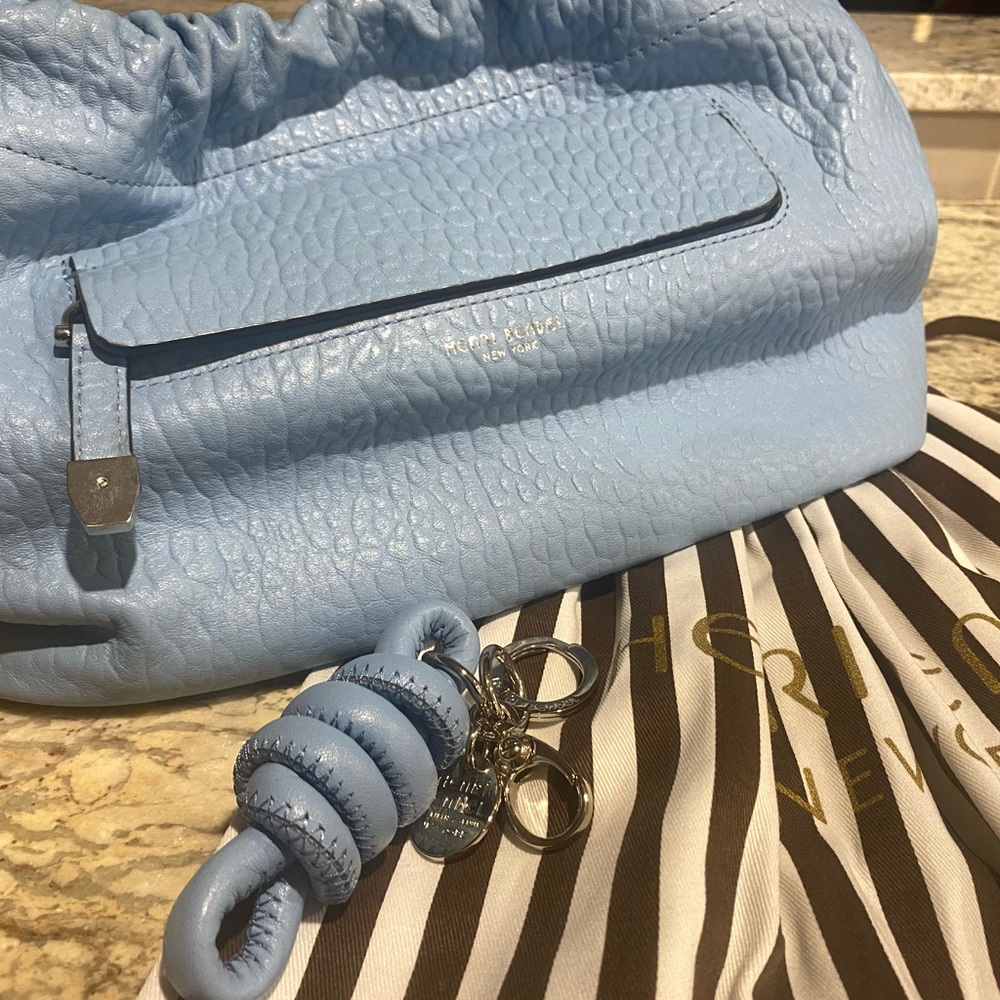 HENRI BENDEL NEW YORK BLUE CROSSBODY BAG